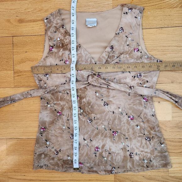 Vtg 90s Y2K B Moss Tank Top Size Medium Womens Fairy Grunge Babydoll WhimsiGoth - Picture 8 of 13